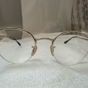 Ray-Ban Polished Arista Gold Frames Round